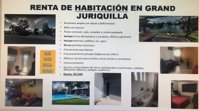RENTO CUARTO PARA ROOMY